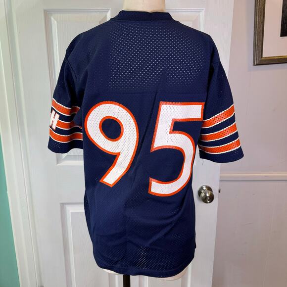 Sand-Knit MacGregor Chicago Bears Jersey 95 Richard Dent Vintage 80s L - Picture 3 of 6